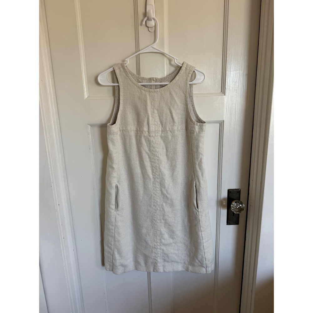'S Max Mara cream sleeveless dress